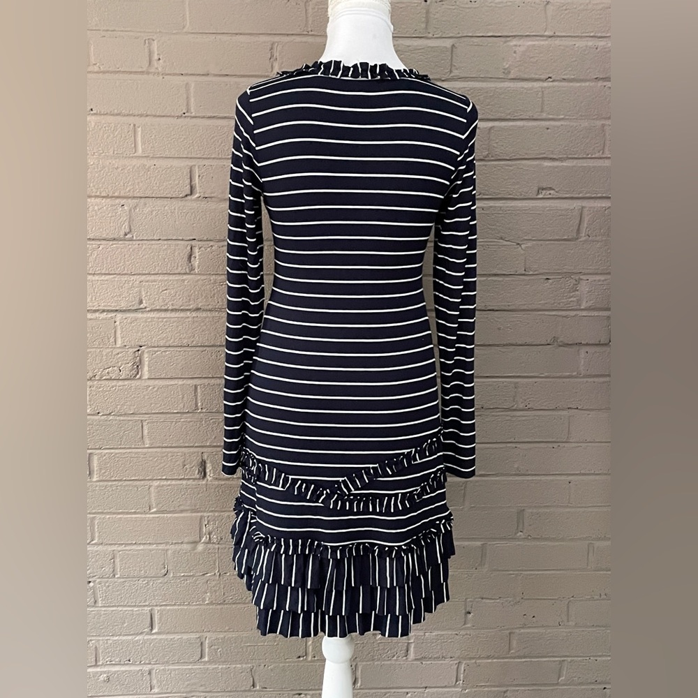 Bailey 44 Navy & White Dress M - Picture 10 of 14